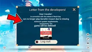 GENSHIN IS IT ALL?!! NEW SYSTEM REQUIREMENTS WILL NOT BE ABLE FOR 99.9% OF PLAYERS | Genshin Impact