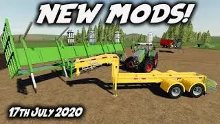 NEW MODS Farming Simulator 19 PS4 FS19 (Review) 17th July 2020.