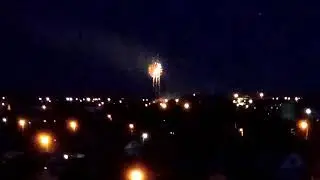 Салют в День города.Заводоуковск 29.06.2019