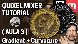 Quixel Mixer Tutorial (Aula 3) [Position Gradient e Curvature]