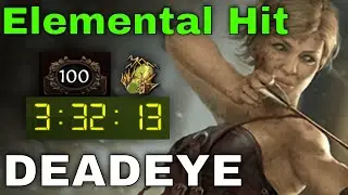 Level 100 in 3h32m!! - Elemental Hit of the Spectrum Deadeye Level 100 Speedrun Guide [PoE 3.24]