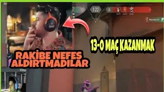UNLOST VALORANT MAÇINI AGRESİF OYUNLA 13-0 KAZANIYOR. BERK RİP TEPE ALPTV DAMLA VALORANT DERECELİ