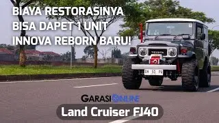 Toyota Land Cruiser FJ40 Hedon! Restorasi Modifikasi pol-polan abis-abisan!