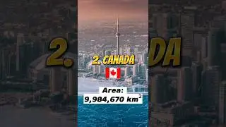 Top 5 Largest Countries In the World 🌍 || 
