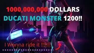 DUCATI MONSTER 1200 VS LAMBORGHINI !!!!!! OVER (350rpm)