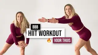 bbb hiit workout zonder rust | 7 minuten knallen tot het uiterste | The Joy workout