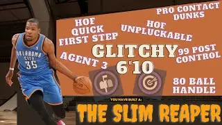6'10 KD BUILD W/ HOF QUICK FIRST STEP?!? 2K23 NEXT GEN