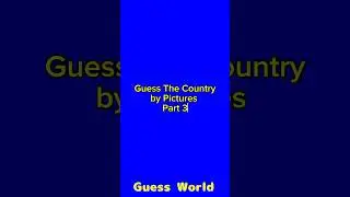 Guess The Pictures🌏📸 #games #quiz #guessthecountry #shorts