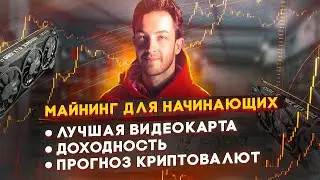 Майнинг для начинающих. Лучшая видеокарта для майнинга. Доходность майнинга. Прогноз криптовалюты.