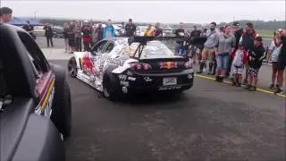 Drifting with Mad Mike RX7.3, RX8 AND MX5 Mad Mike Summer Bash
