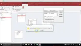 Convert ERD to MS Access: Student Registration Example