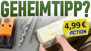 POCKET HOLE Holzverbindungen für nur 7€ vom Discounter ACTION - Kann WOLFCRAFT einpacken?