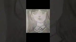Drawing of a high school girl @Mmmmonexx