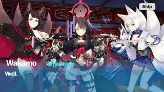 The fox family [Azur Lane x Blue Archive Parody]