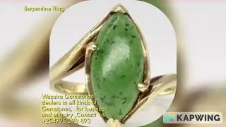 Serpentine Gemstone Advert