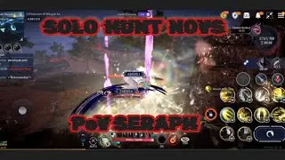 SOLO HUNT NOVS PoV SERAPH | Black Desert Mobile 30/01/26