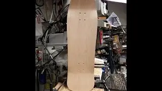 Using a CNC mill to cut a custom skateboard deck