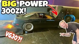 900+ WHP 300ZX Hits The Dyno!
