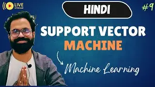 Support Vector Machine Theory - Classification Algo | ML Revision | Data Science