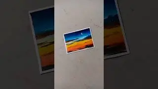 Aesthetic Evening 🌆✨ Acrylic Painting 