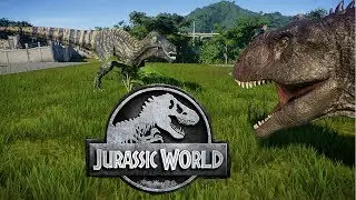 Jurassic World Evolution - Бои динозавров!#2