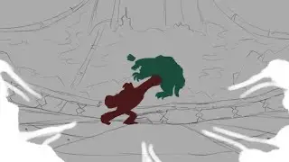 Donkey Kong Vs King K. Rool - Donkey Kong Country Fight Animatic
