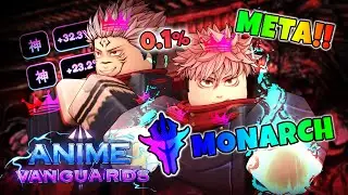 Monarch Itadori Is CRAZY!!! | Anime Vanguards Showcase!