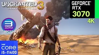 RPCS3 Emulator Uncharted 3: Drake's Deception 4K | RTX 3070 + i5 11400