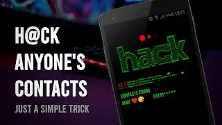 How To H4ck Contacts | How to Copy Contacts | How To Export Contacts from Phone