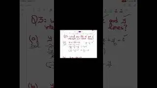 How to find intercept | transform equation into two intercept form