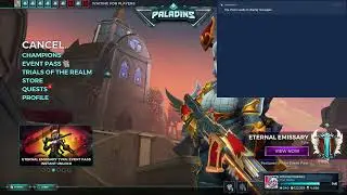 Paladins chill music and ranked