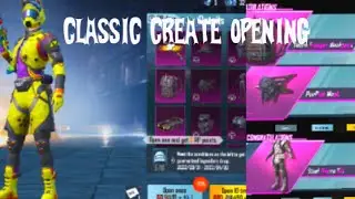 Bgmi new classic crate opening || ✿