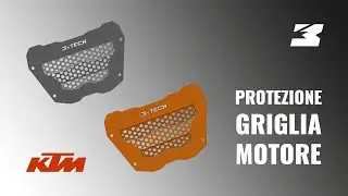 KTM 790/890 ADVENTURE - Protezione Griglia Motore in alluminio [MYTECH]