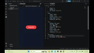 Animated YouTube Subscribe Button Using HTML & CSS | CSS Hover Animation | Beginner Tutorial