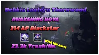 Dehkia's Lantern Thornwood | Awakening Nova 314 AP | 23.3k/Hr Yellow + 10k agris | Black Desert
