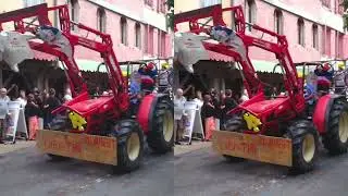 Mirepoix - Desfile Histórico-Olímpico - Vista paralela - 21-7-24
