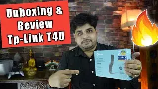 Unboxing of TP Link Archer T4U AC1300 Dual Band WiFi | Best usb 3.0 wifi adapter