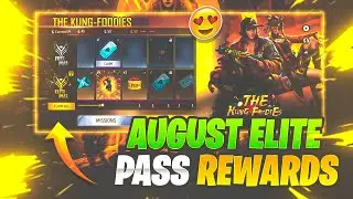 Free Fire New August Elite Pass Pre _ Order || New Animation SPACESHIP WHEEL || New Emote FF 🔥