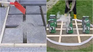 Man's Easy DIY Paver Patio Project! 🛠️💯