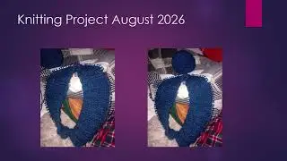 Knitting Project August 2026