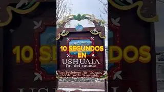 La cámara no le hace justicia a este lugar de en sueño 😍❄️✨ #shorts #ushuaia #travel