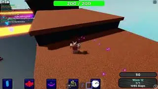 Magma Walkway But Its 15 Players | Roblox Slap Battles Defense Edition