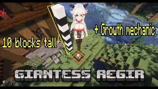 Minecraft: YSM model Giantess Aegir (Azur Lane) showcase