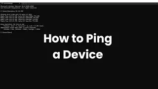 How to Ping a Device on Your Network (Step-by-Step)
