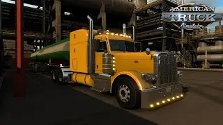 American Truck Simulator Peterbuilt 389 Delivering Gas