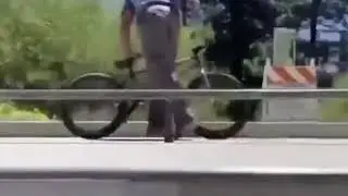 Michael Jackson's Moonwalk On A BMX Bike