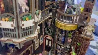 DIY Book Nook Divination Society magical speed build