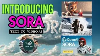 Open Ai Introduce New Amazing Tool SORA. Text to Video. What is SORA Ai? New Video Generator Tool.