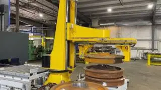 BMC: Automated wheel boring and wheelset mount cell
