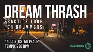 Dream Thrash - Drumless Track For Drummers - 